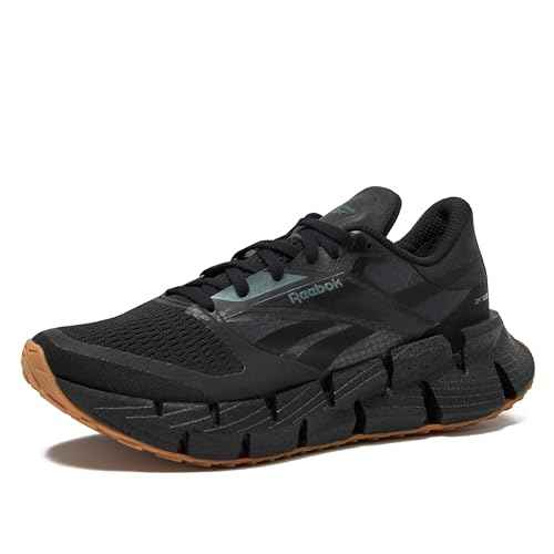 Reebok Floatzig Running Shoes for Women, Core Black/Pure Grey 6/Reebok Lee 3, 5.5