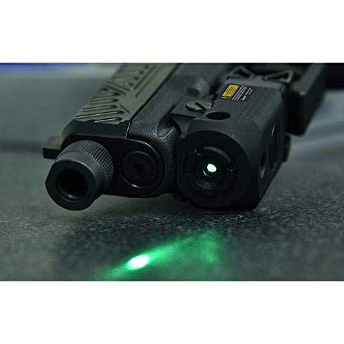 UTG Compact Pistol Laser, Green, Ambidextrous