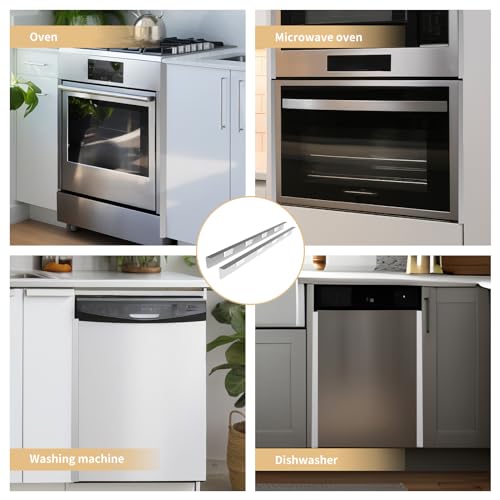 MOFINO Stove Gap Covers 316 Stainless Steel Stove Gap Filler Oven Side Gap Filler Between Stove and Counter Slide In Range...