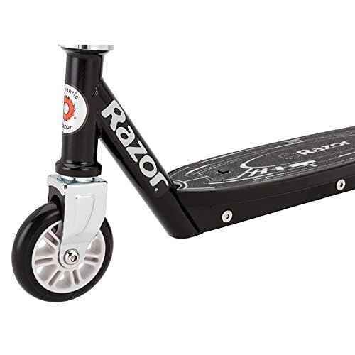Razor Tekno Kick Scooter - Glowing Blue LED Light-Up Deck, Lightweight Steel Frame, for Kids Ages 6 and Up
