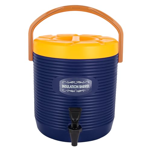 INPAITOO 3 Gallon Water Cooler, Insulated Beverage Dispenser with Faucet, Insulated Beverage Dispenser, Portable Hot Water...