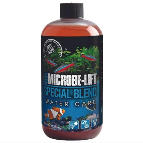 MICROBE-LIFT Special Blend Aquarium Treatment, Fish Tank Water Conditioner for Freshwater and Saltwater Tanks, Helps with ...