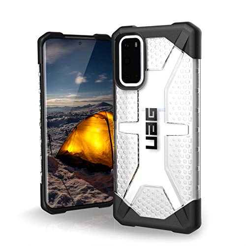 URBAN ARMOR GEAR UAG Samsung Galaxy S20 Case [6.2-inch Screen] Plasma [Ice] Rugged Translucent Ultra-Thin Military Drop Te...
