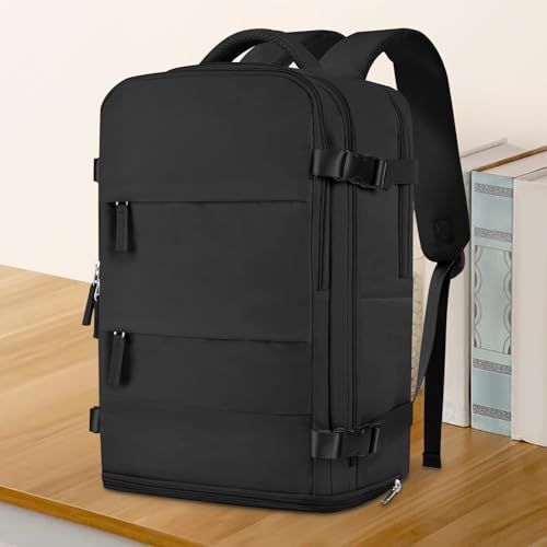coowoz Travel Backpack For Women Men,Carry On Backpack,Hiking Backpack Waterproof Outdoor Sports Rucksack Casual Daypack T...