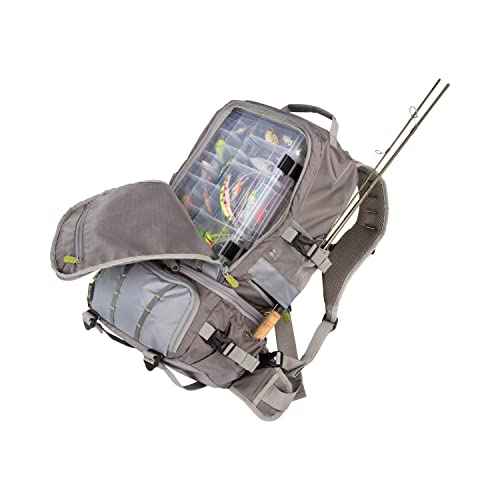 Allen Company Fryingpan River Convertible Fishing Pack, Full Backpack 12" L x 7.5" W x 21" H, 30 Liters, 6376