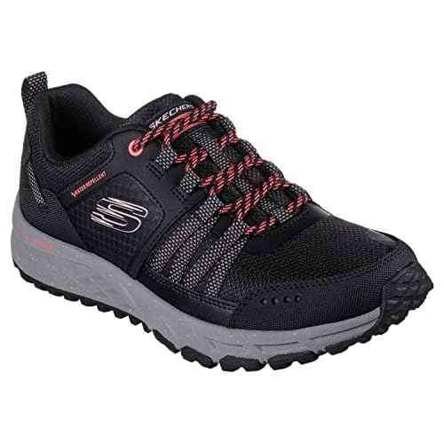 Skechers Women's 180061 BKHP Trekking Low Cut