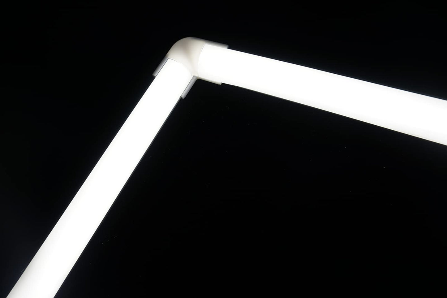 THMOOTHER 10-Pack 3.3FT 1Meter V Shape LED Strip Aluminum Channel Diffuser System, Extruded Alu Track Milky Cover with Corner Connector and Mounting Kit,Easy Cut and Installed Curved Lens Profile