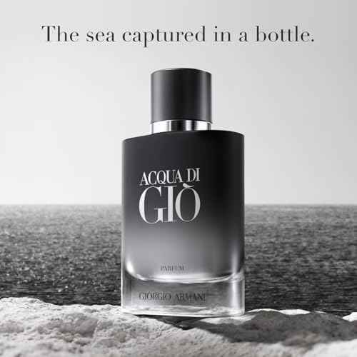 Armani Beauty - Acqua di Gi? - Parfum - Cologne for Men - Fresh & Woody Men¡¯s Fragrance - Bergamot, Ginger, Marine, Geranium, Rosemary, Clary Sage, Patchouli, Incense Notes