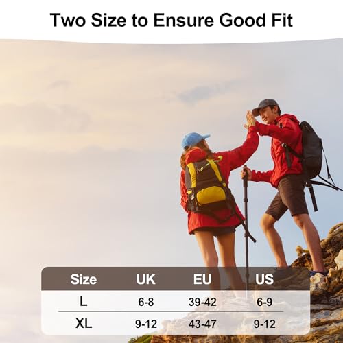 GRPSKCOS Hiking Socks Men 3 Pairs Cushioned Walking Socks Men Crew Sock for Outdoor Hiking Running Climbing