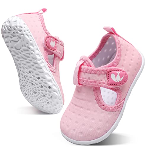 FEETCITY Boys Girls Water Shoes Kids Aqua Socks Quick Dry Barefoot for Beach Swimming Pool
