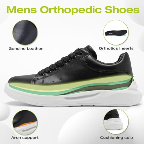 OrthoComfoot Men's Arch Support Dress Oxfords