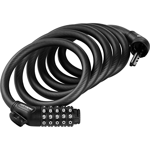 Grizzly Plus Integrated Combo Cable Bike Lock - 12mm