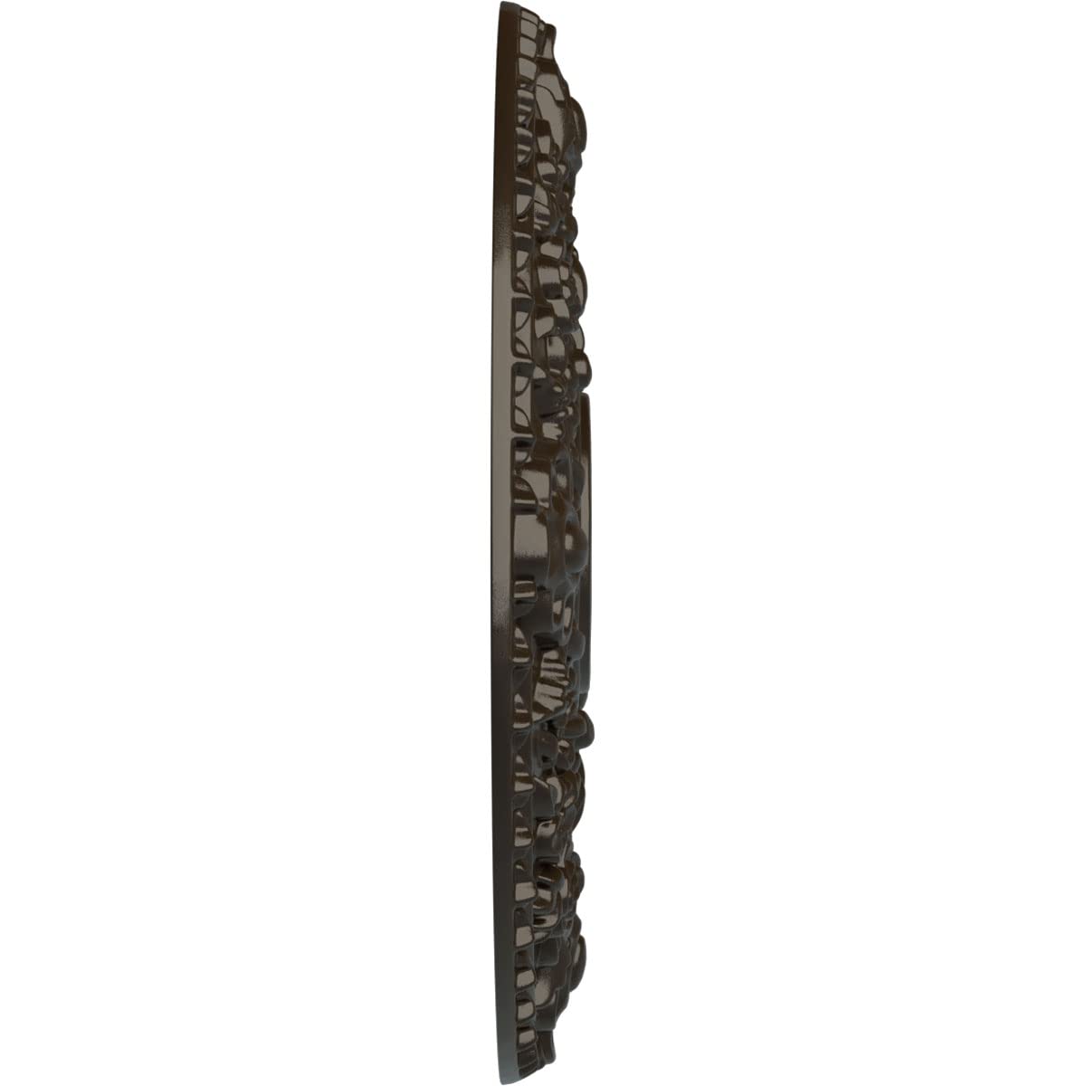 Ekena Millwork Cm18Roshf Rose Ceiling Medallion, Stone Hearth