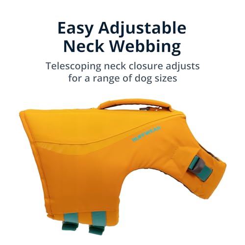 Ruffwear, Float Coat Dog Life Jacket & Lunker Toy Bundle – Adjustable Dog Life Vest for Swimming with Floating Tug Toy for...
