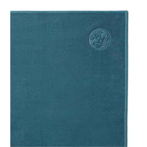 Manduka eQua Hand Towels - 16" Rapid Moisture Activated Grip Quick Drying, Soft Microfiber Machine Washable 16 x 26.5 inches