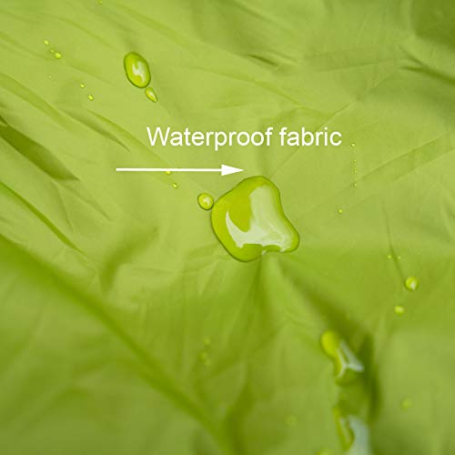 Gaorui Winter Poncho Coat Outdoor Camping Warmth Small Quilt Blanket Water-resisitant Sleeping Bag Cloak Cape with Hat for...