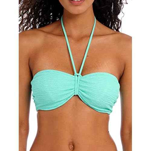 Freya Womens Ibiza Waves Underwire Bandeau Bikini Top