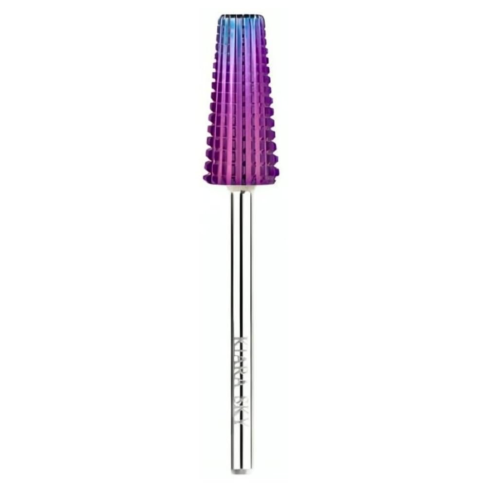 Kiara Sky Purple Drill Bits for E-File Nail Drill (5-in-1 Coarse)