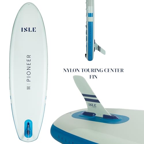 ISLE Explorer 3.0 Inflatable Stand Up Paddle Board & iSUP Bundle Accessory Pack, Adventure & Touring Board, Durable, Light...