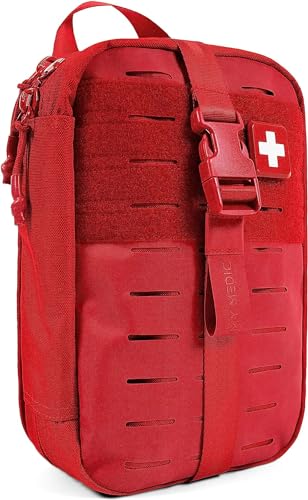 MY MEDIC MyFAK Standard Ifak First Aid Kit - 132 Life Saving Trauma and Medical Items - HSA FSA Survival Kit for Camping o...