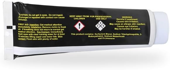 Pro's Choice Power Gel Tube, Professional Carpet Gel Stain Remover for Clothes Laundry, Concentrated Spot Cleaner for Clothes, Tough Stains, Carpets, Upholstery & Fabric, Squeeze Tube Application, 3oz