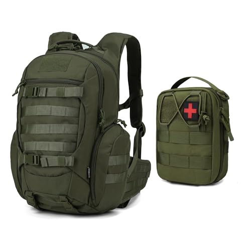 Mardingtop 28L Tactical Backpack+Molle Tactical Utility Pouch