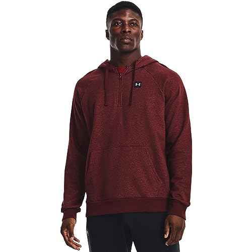 Under Armour mens Rival Fleece 1/2 Zip Hoodie
