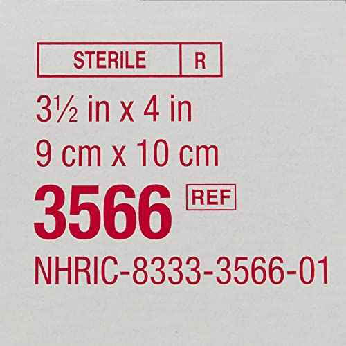 3M Medipore +Pad Soft Cloth Adhesive Wound Dressing, Sterile, White, 3 1/2 in x 4 in, 25 Count, 4 Packs, 100 Total