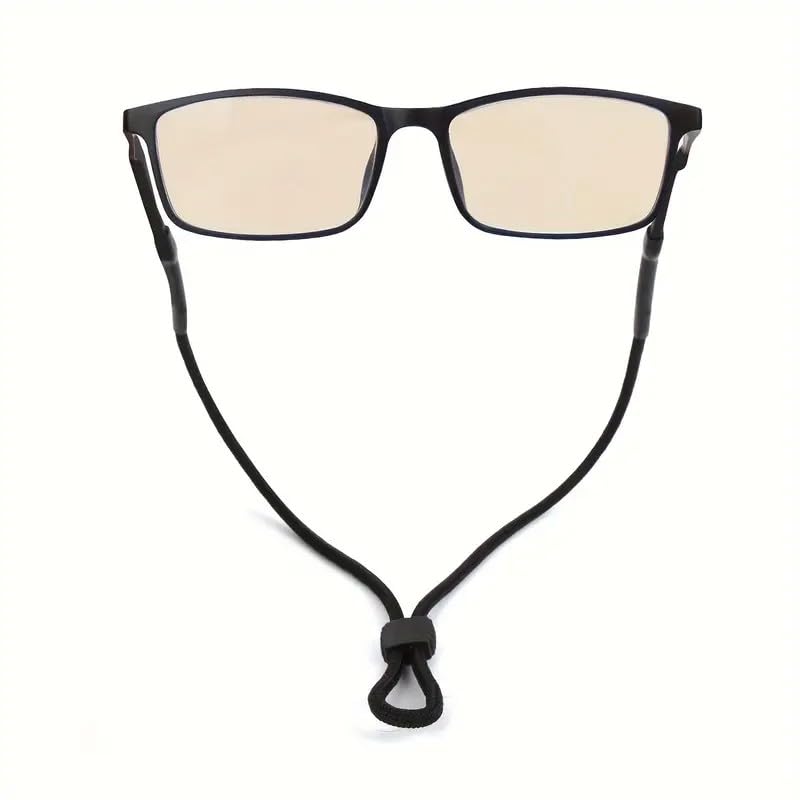 2pcs Sports Eyeglasses Strap Holder Anit Slip Glasses Cord Retainer, Adjustable Outdoor Sports Sunglasses Chain Women Men