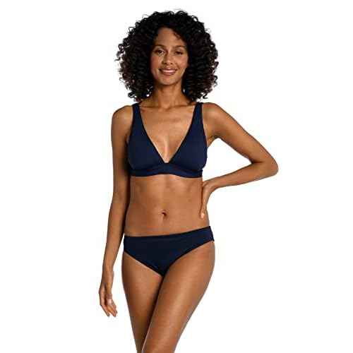 La Blanca Women's Standard Island Goddess Over The Shoulder Triangle Swimsuit Top