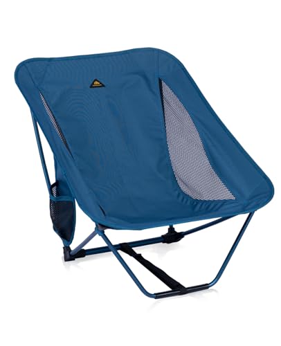 iClimb 1 Hooded 3M Thinsulate Insulation Warm Blanket and 1 Low Folding Chair, Ultralight Compact for Adults Outdoor Campi...
