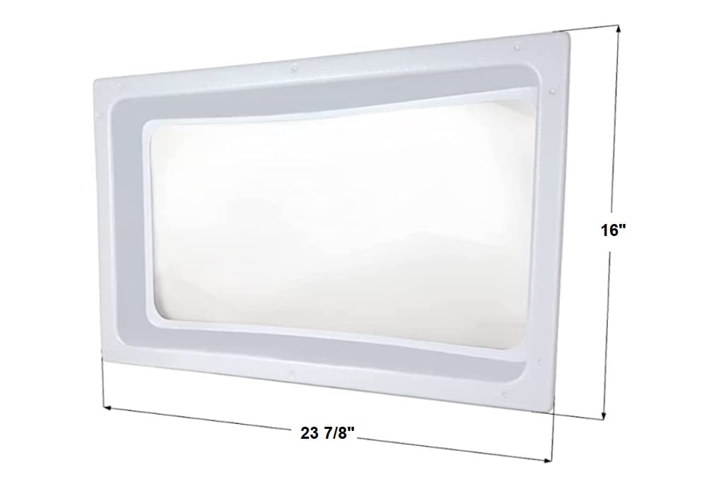 SCT RV Skylight Inner Dome with Clear Window - 14" x 22"