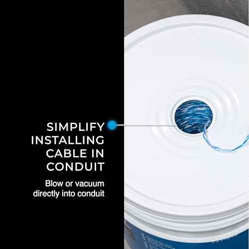 IDEAL Electrical 31-340 Powr-Fish Pull-Line 6,500 ft. Bucket