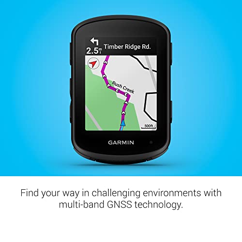Garmin Edge 840, Compact GPS Cycling Computer with Touchscreen and Buttons, Targeted Adaptive Coaching, Advanced Navigatio...