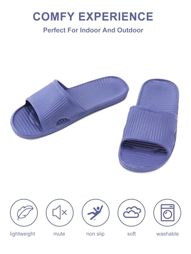 Slippers for Women and Men Shower Slippers Summer Indoor and Outdoor Sandals