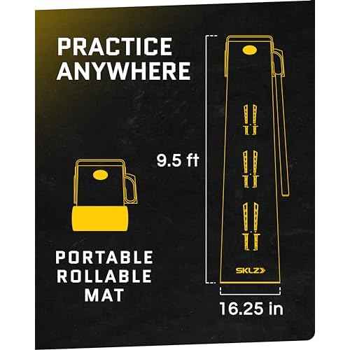 SKLZ Putting Green: Perfect Your Golf Skills with Realistic Home Practice - Improve Your Putting Stroke, Lower Your Scores, and Enjoy Convenient, Training Anytime, Anywhere!