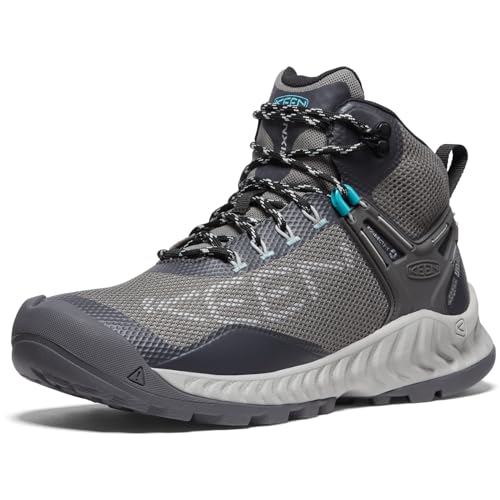 KEEN Women's Nxis Evo Mid Height Waterproof Fast Packing Hiking Boots