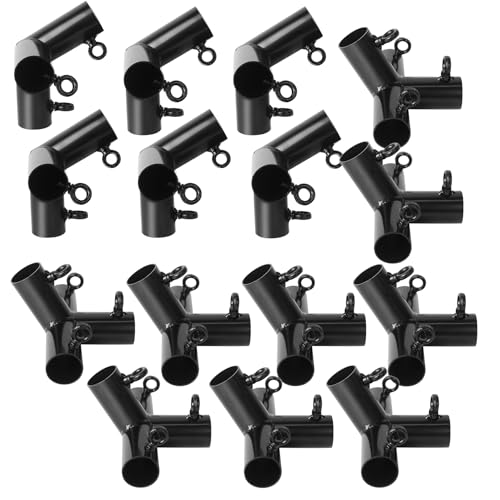Aoneky 2'' Corner Canopy Fitting Couplers Kit - Frame Carport Connectors (10 Leg Kits)
