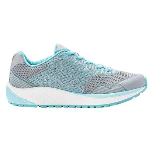Propet Womens One Lace Up Sneakers Shoes Casual - Blue, Grey