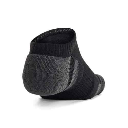 Under Armour 1386243-3-XL Unisex UA Perf Tech 6pk NS Black XL