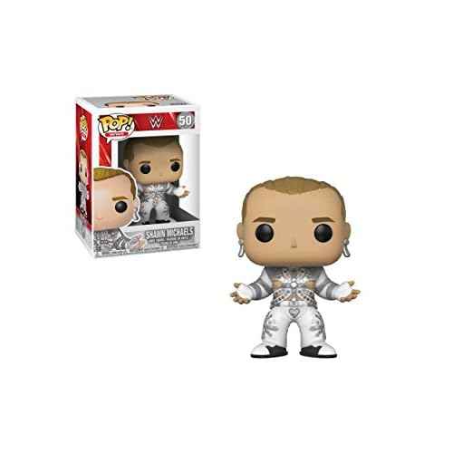 Funko Pop WWE: WWE Shawn Michaels (WrestleMania12) Collectible Figure, Multicolor
