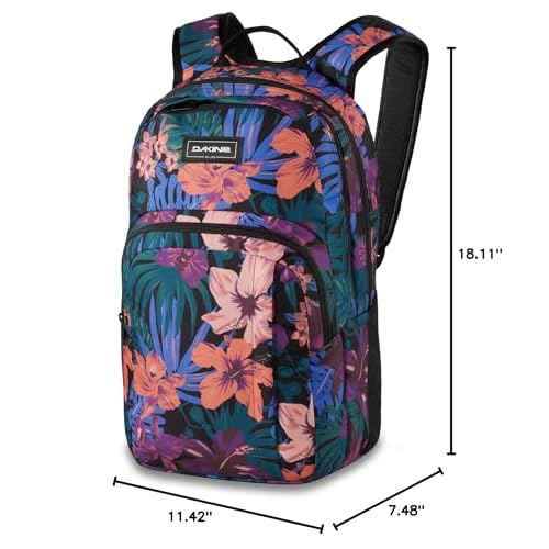 Dakine Campus M 25L - Black Tropidelic, One Size