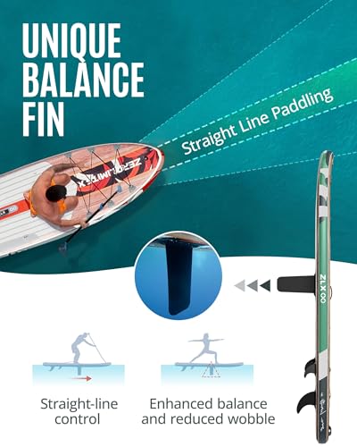 ZLX 10'6" Paddle Board & 2 x Paddle Board Seat