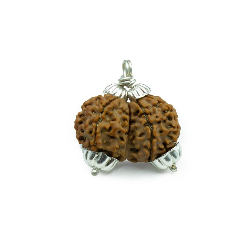Astrotalk Gauri Shankar Rudraksha | Strengthen Relationships & Spiritual Harmony | 108 Hours Energized by Top Astrologers | Love, Peace & Positive Energy | Sacred Rudraksha Bead for Women & Men
