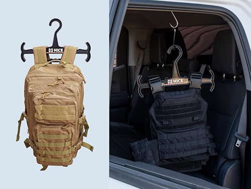 HICE Hanger | Original Heavy Duty Standard Hanger | 200 lb Load Capacity | Durable High Impact Resin | for Body Armor, Tac...