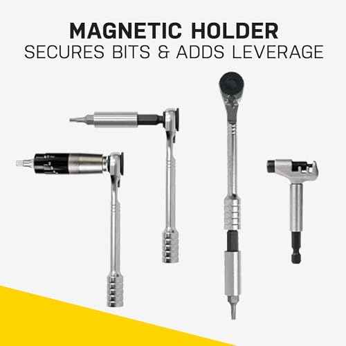Topeak Ratchet Rocket Lite NTX+ Bike Repair Tool Kit ? 19 Function Compact Multitool with Adjustable Torque TorqBit (2?6 Nm), Allen & Torx Bits, Phillips Driver, Chain Tool, Magnetic Bit Holder & Case