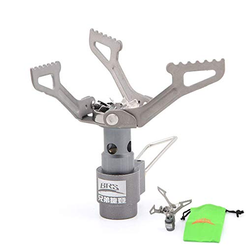 BRS Outdoor BRS-3000T Ultra-Light Titanium Alloy Miniature Portable Picnic Camping Gas Cooking Stove Portable Ultralight B...