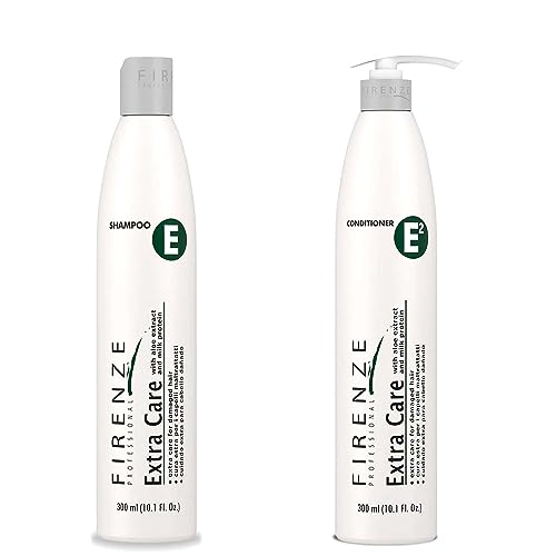 Firenze Professional Extra Care Trio ? Shampoo 300ml/10.1 fl oz, Conditioner 300ml/10.1 fl oz & Mask Treatment 400ml/13.5 fl oz ? Nourishing Hair Care Set