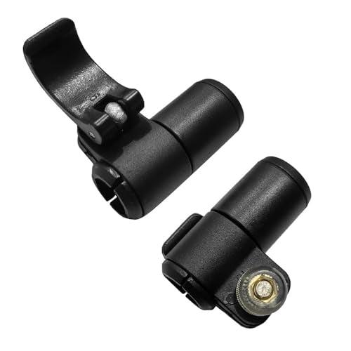 SquEqu 2 Pack Hiking Pole External Lock Parts Trekking Poles Replacement Quick Release External Flip Locks for Outdoor Cli...