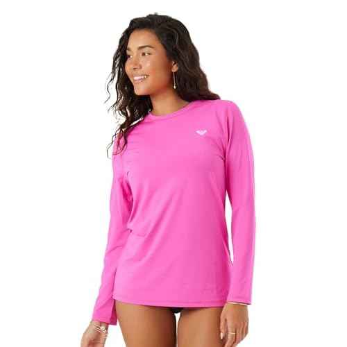 Roxy Women's Rashguard ? UPF 50+, Surf, Hiking, Beach Volley, Workout, Yoga, Quick-Dry Swim Shirt